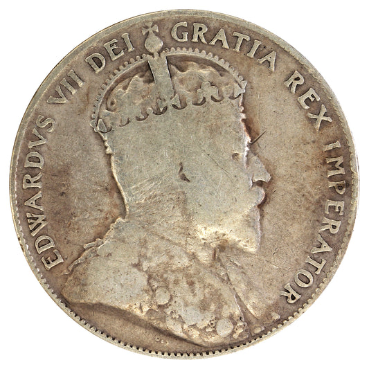 1904 Canada 50-cents Very Good (VG8) $