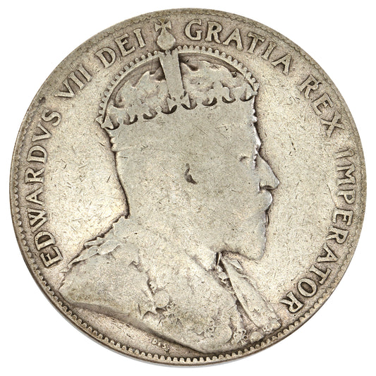 1905 Canada 50-cents VG-F (VG10) $