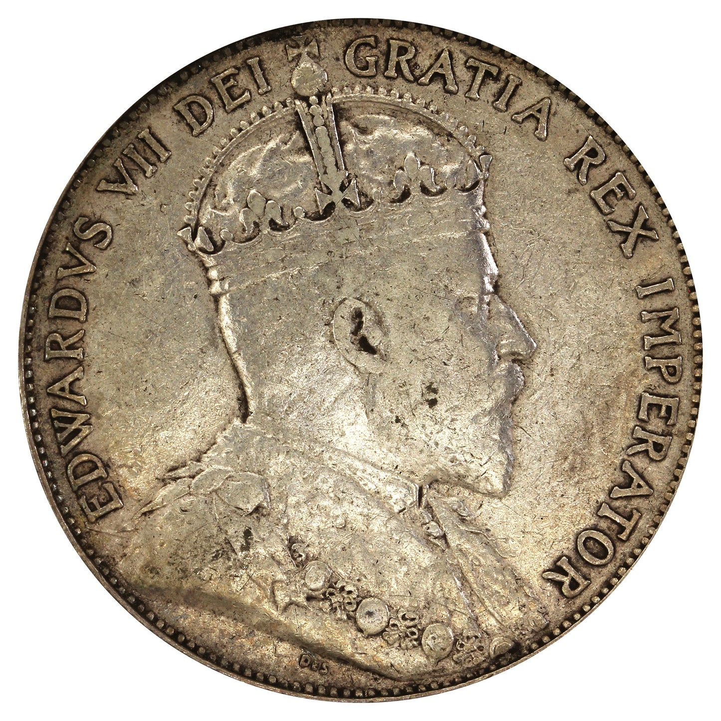 1910 Victorian Leaves Canada 50-cents VF-EF (VF30) $