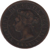 1884 Obv. 2 Canada 1-cent Fine (F-12)