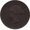 1881H Obv. 1 Canada 1-cent Fine (F-12)