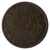 1858 Canada 1-cent F-VF (F-15) $