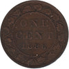 1886 Obv. 2 Canada 1-cent Very Fine (VF-20)