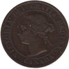 1886 Obv. 2 Canada 1-cent Very Fine (VF-20)