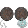 1894 Large 4 Canada 1-cent VF-EF (VF-30) $