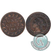 1887 Far 7 Canada 1-cent F-VF (F-15)