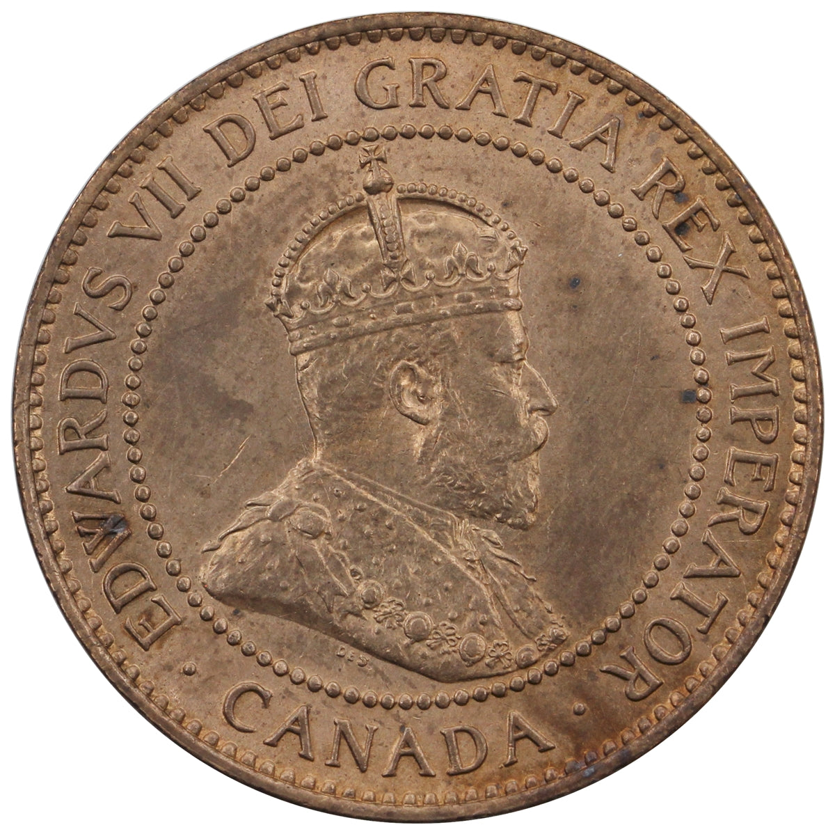 1906 Canada 1-cent Brilliant Uncirculated (MS-63) $