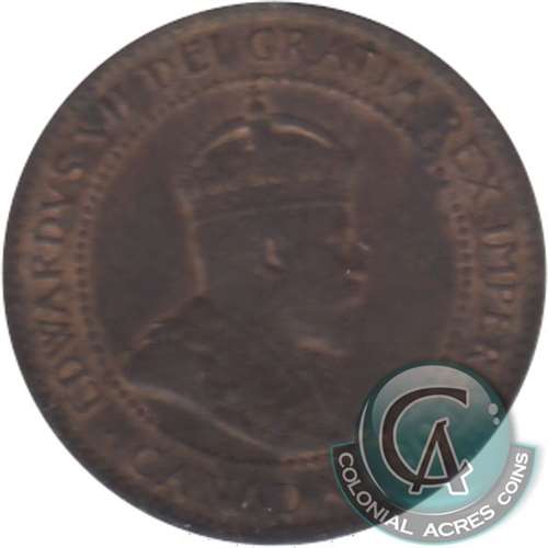 1905 Canada 1-cent EF-AU (EF45)