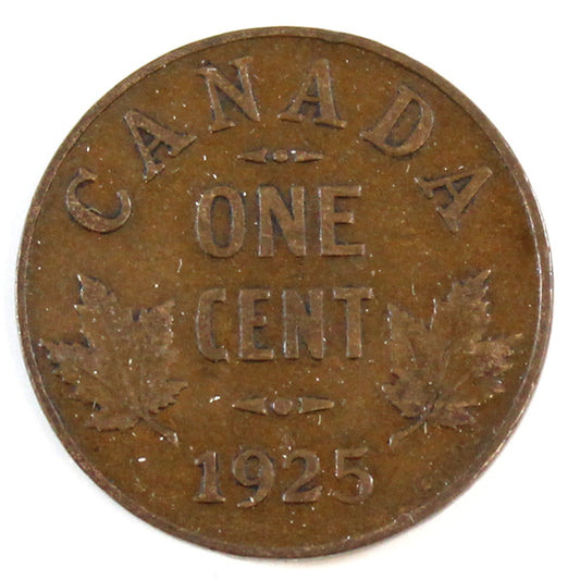 1925 Canada 1-cent Fine (F12)