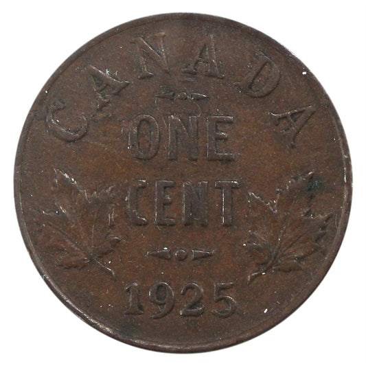 1925 Canada 1-cent Extra Fine (EF-40) $