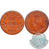 1924 Canada 1-cent EF-AU (EF45)