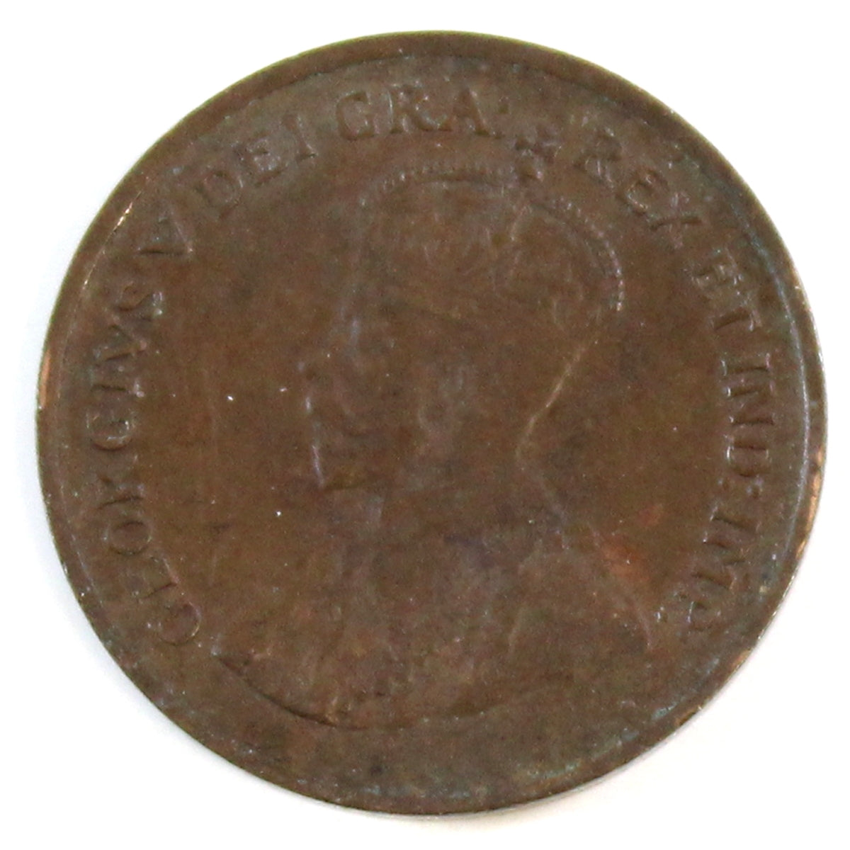 1920 Small Canada 1-cent Almost Uncirculated (AU50)
