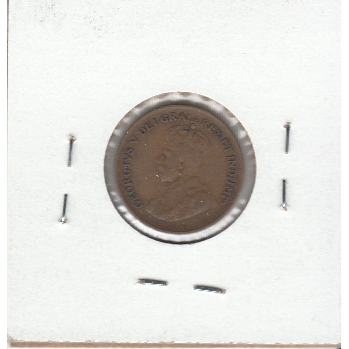 1935 Canada 1-cent F-VF (F-15)