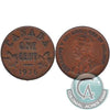 1936 Canada 1-cent AU-UNC (AU55)