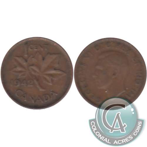 1942 Canada 1-cent Brilliant Uncirculated (MS63)