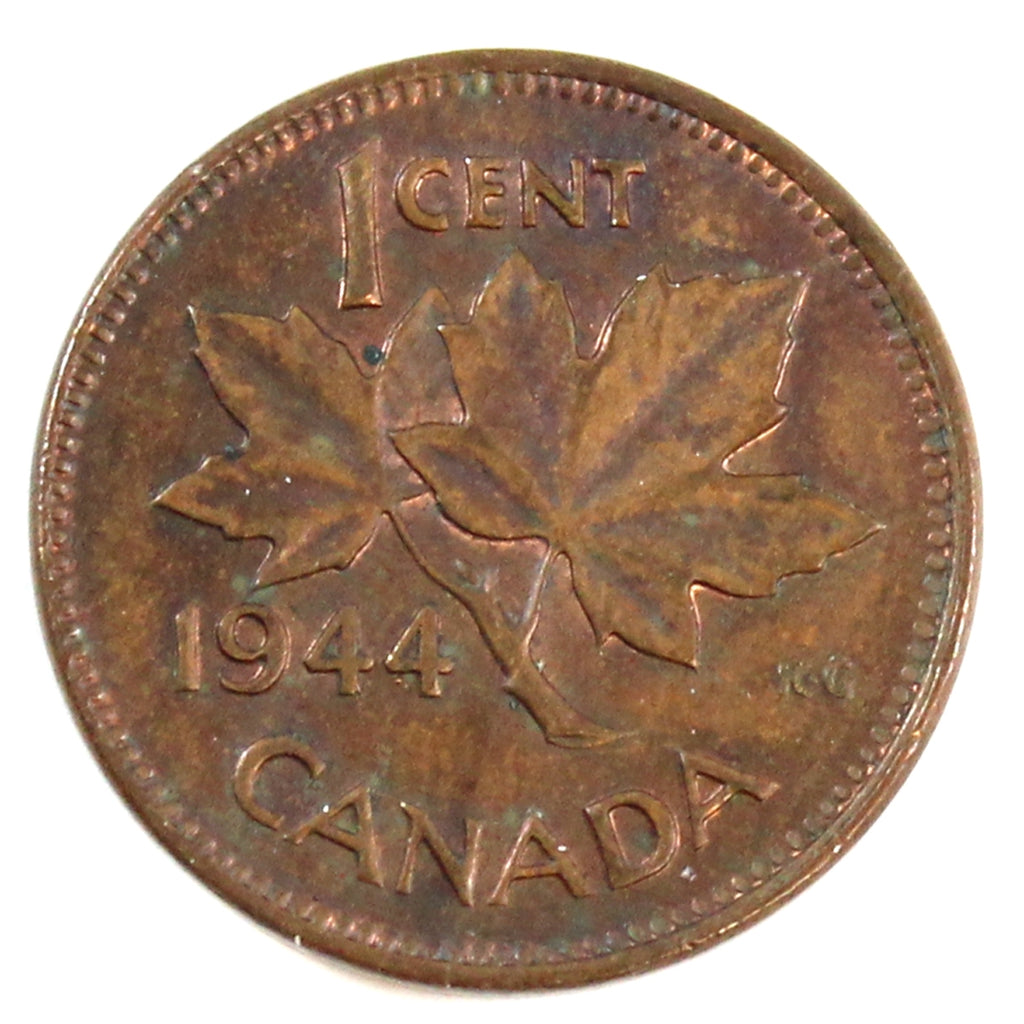 1944 Canada 1-cent EF-AU (EF45)