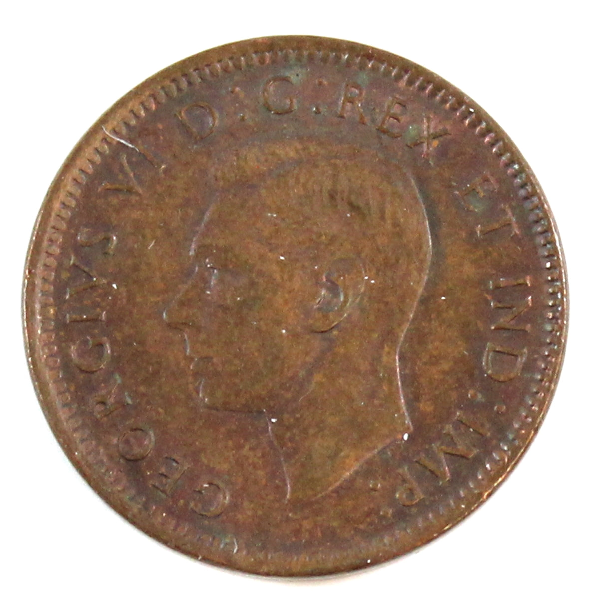 1944 Canada 1-cent EF-AU (EF45)