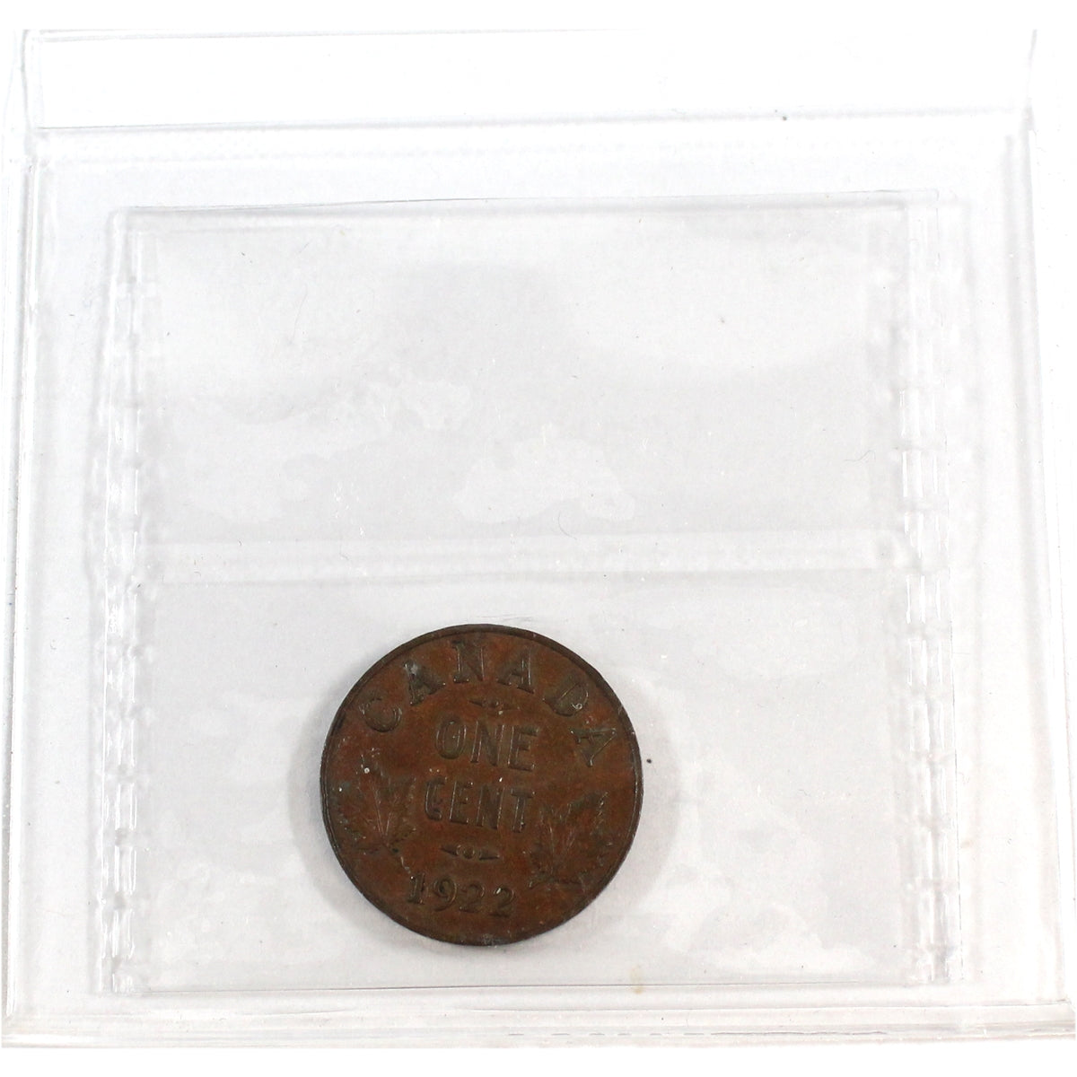 1922 Canada 1-cent ICCS Certified VF30