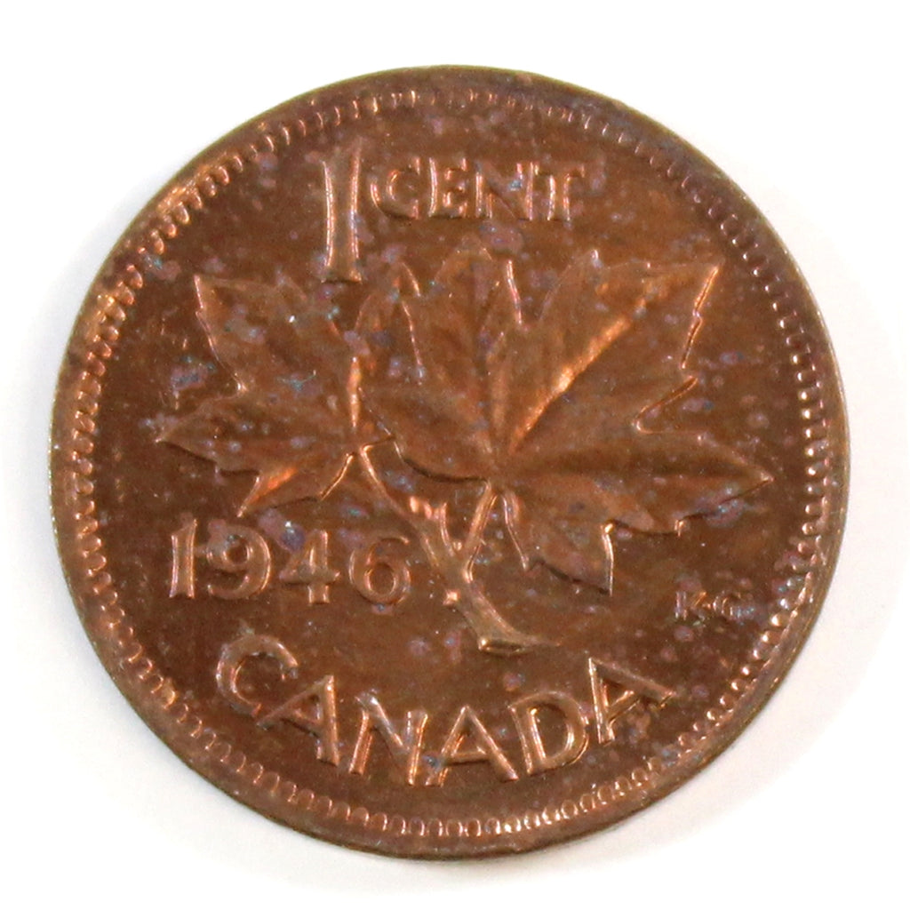 1946 Canada 1-cent Uncirculated (MS-60)