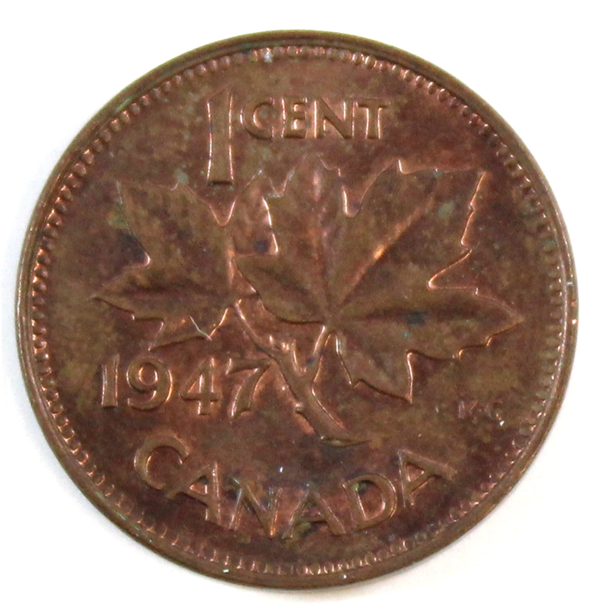 1947 Canada 1-cent EF-AU (EF45)