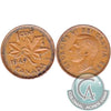 1949 A To Denticle Canada 1-cent Very Fine (VF20)