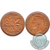 1949 A To Denticle Canada 1-cent Fine (F12)