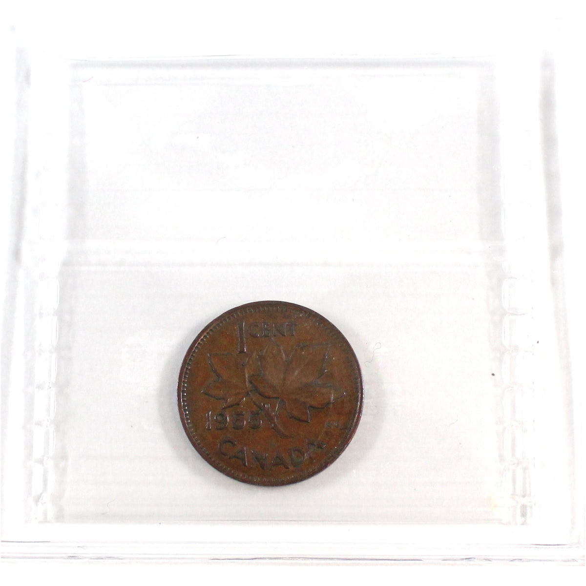 1955 NSF Canada 1-cent ICCS Certified F-12