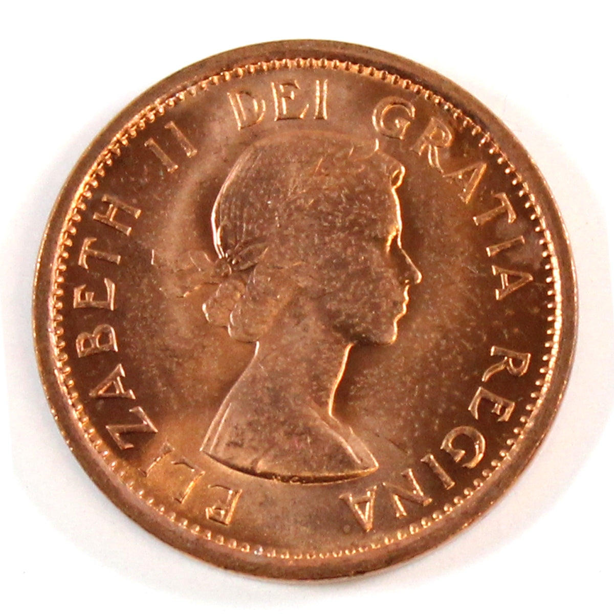 1956 Canada 1-cent Choice Brilliant Uncirculated (MS-64)