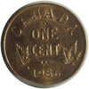 1936 Canada 1-cent ICCS Certified MS63 Red