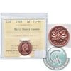 1969 Canada 1-cent ICCS Certified PL66 Red; Heavy Cameo