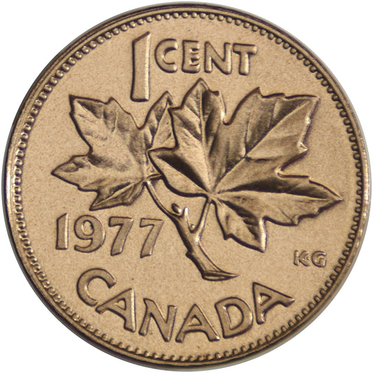 1977 Canada 1-cent Proof Like