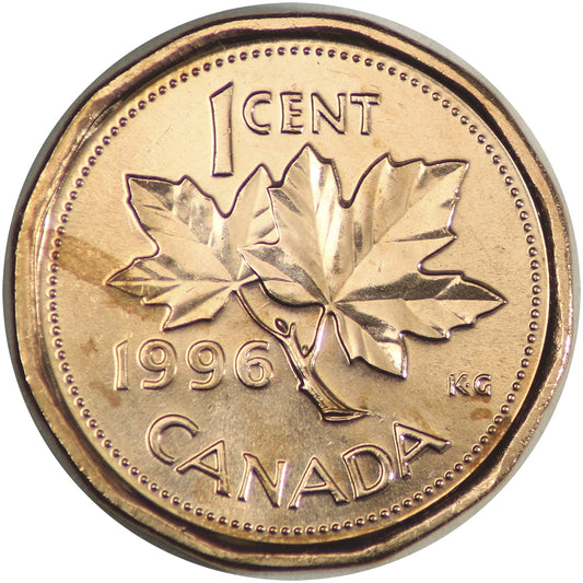 1996 Canada 1-cent Brilliant Uncirculated (MS-63)
