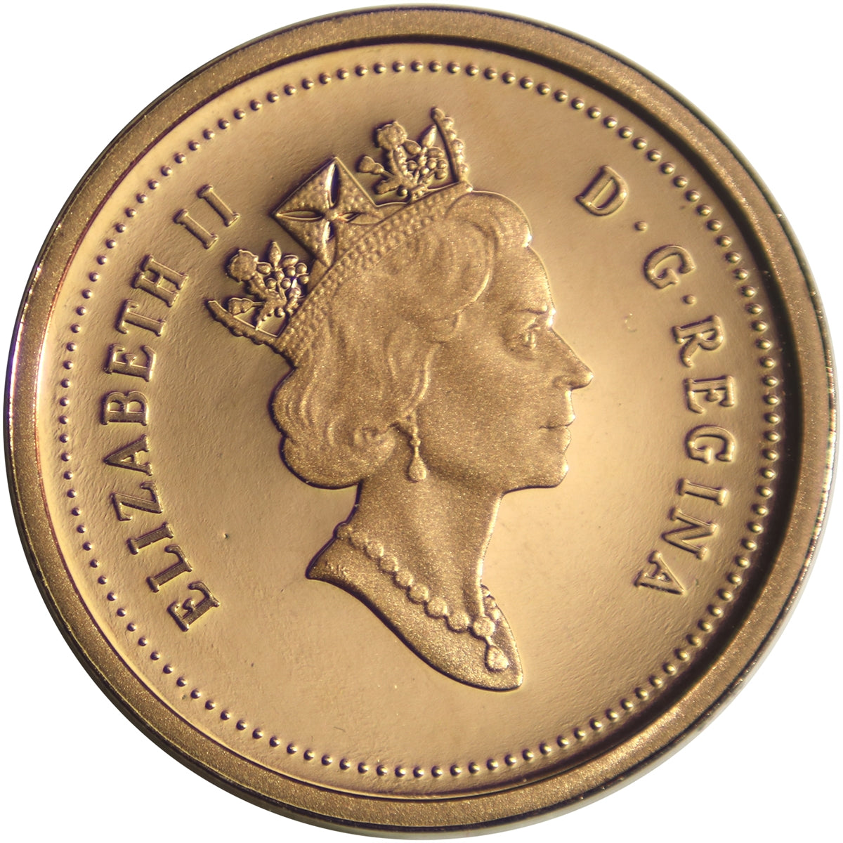 2000 Canada 1-cent Proof