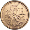 2001 Canada 1-cent Brilliant Uncirculated (MS63)