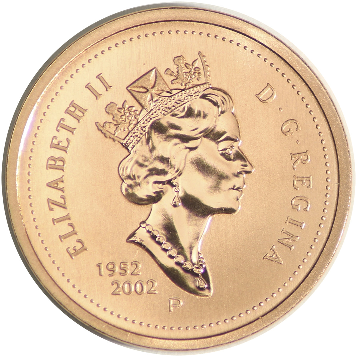 2002P Canada 1-cent Specimen