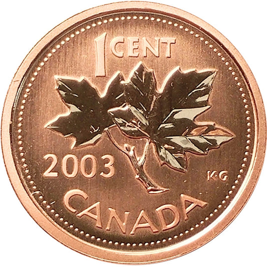 2003P Old Effigy Canada 1-cent Specimen