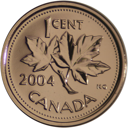 2004P Canada 1-cent Proof Like