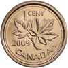 2009 Magnetic Canada 1-cent Brilliant Uncirculated (MS63)