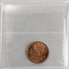 1936 Canada 1-cent ICCS Certified MS64 Red