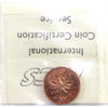 1983 Far Beads Canada 1-cent ICCS Certified MS65 Red
