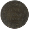 1894 Thick 4 Canada 1-cent ICCS Certified VG10