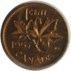 1957 Canada 1-cent ICCS Certified MS64 Red