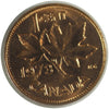 1973 Canada 1-cent ICCS Certified MS64 Red
