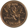 1964 Hanging 4 Canada 1-cent ICCS Certified MS65 Red