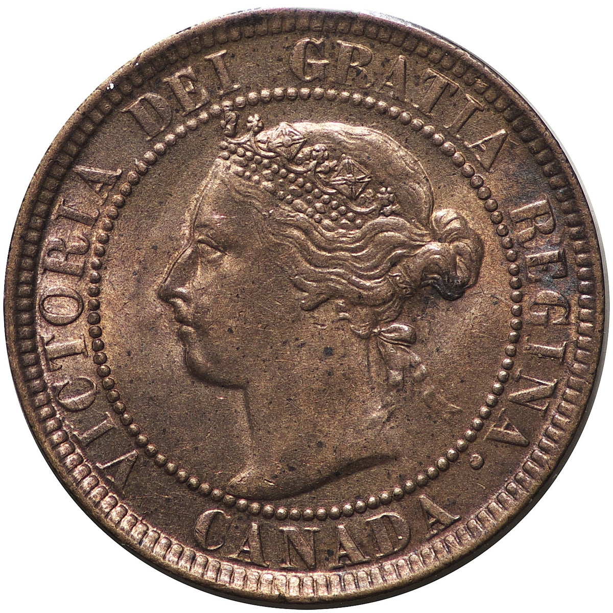 1901 Canada 1-cent Red & Brown UNC+ (MS62) $