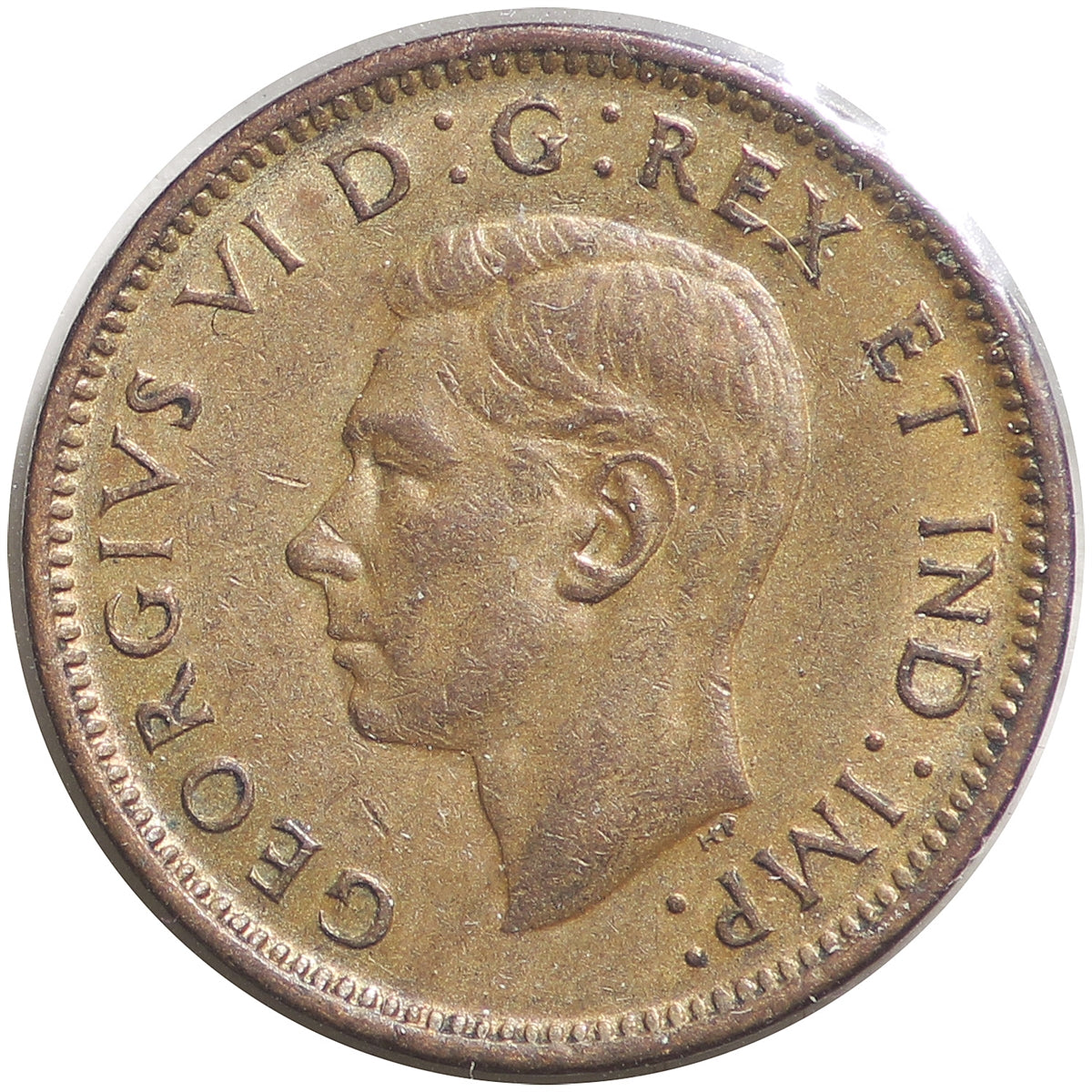 1945 Canada 1-cent VF-EF (VF-20)