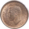1942 Canada 1-cent Brilliant Uncirculated Red & Brown (MS-63) $