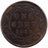 1859 Low 9 Canada 1-cent Extra Fine (EF40)