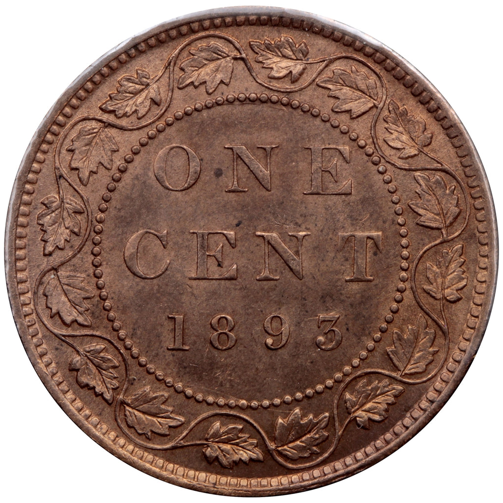 1893 Canada 1-cent Choice Brilliant Uncirculated (MS64) $