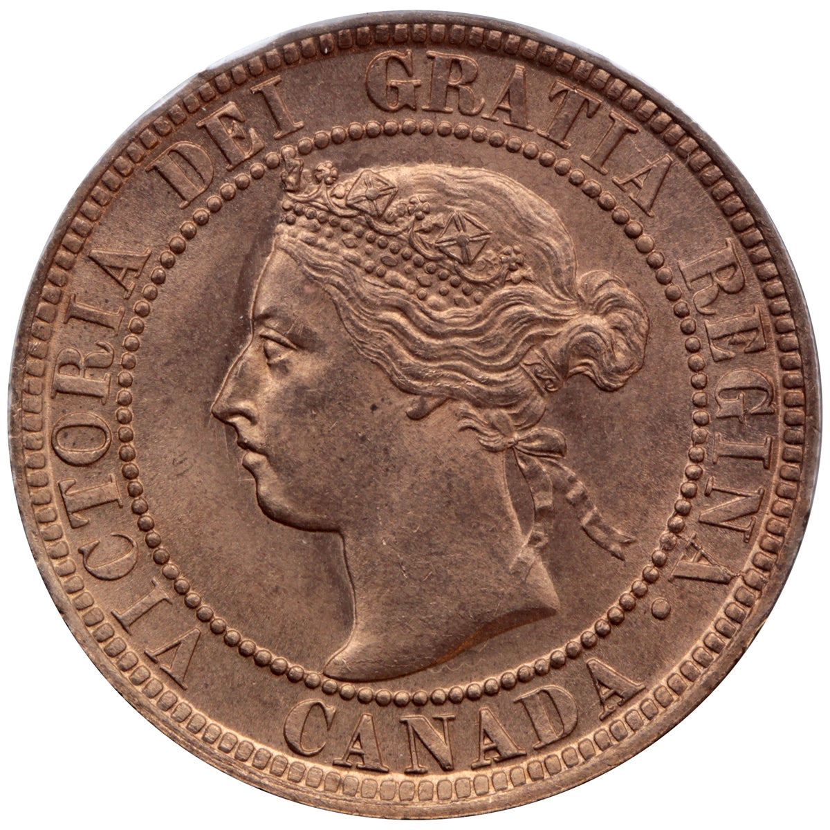 1893 Canada 1-cent Choice Brilliant Uncirculated (MS64) $